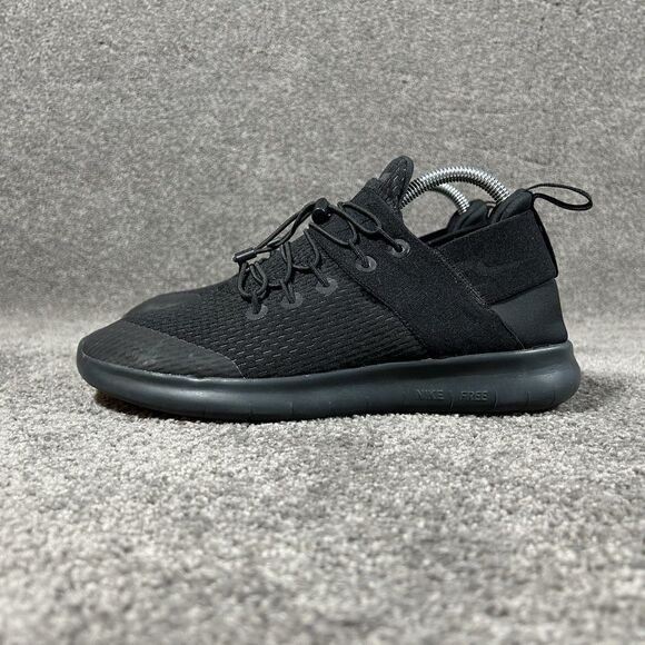 Nike Free RN CMTR 2017 880841-001 Black Running Shoes Drawstring Mens Sz 7 - Picture 6 of 12